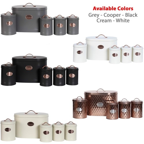 5pcs kitchen bread - bin, storage
