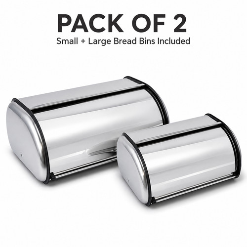 Bread bin roll top - bread,
