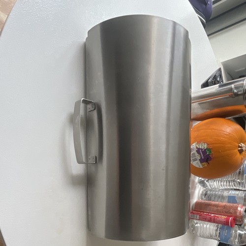 Stainless steel roll top bread - stainless,