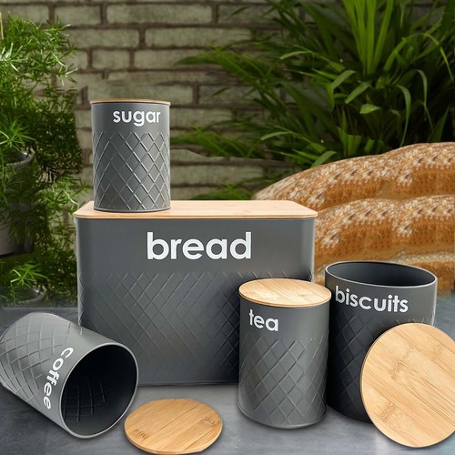 5pc grey bread - 5pc, bin