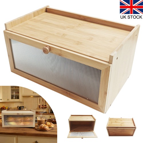 Large bread bins natural - bins,