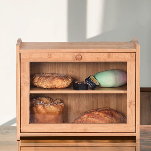 Large bread bin - bin, bamboo