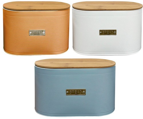 33cm large bread bin with - large,