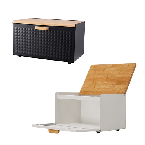 Large metal bread - large, bin