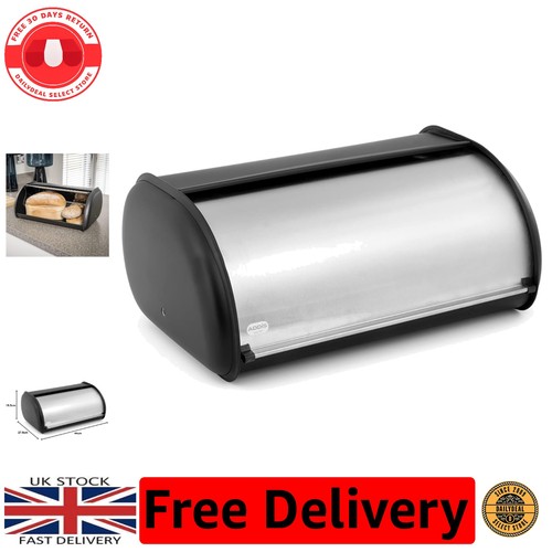 Bread bin with - stainless, steel
