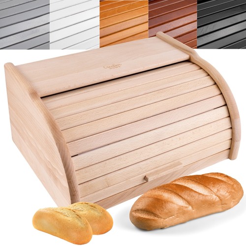 Wooden bread bin box 5 - bin,