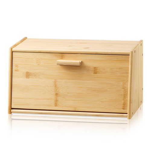 Bamboo bread bin - bamboo, wooden