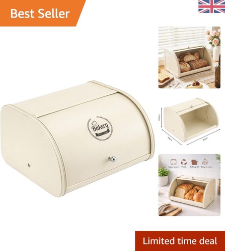 Bread bin with - stainless, steel