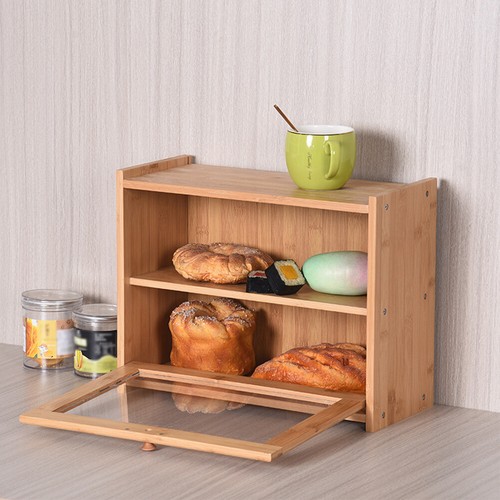 Tier bamboo bread - bamboo, clear